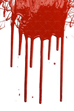 قطره های خون رنگ چکیدن خون گواش 15