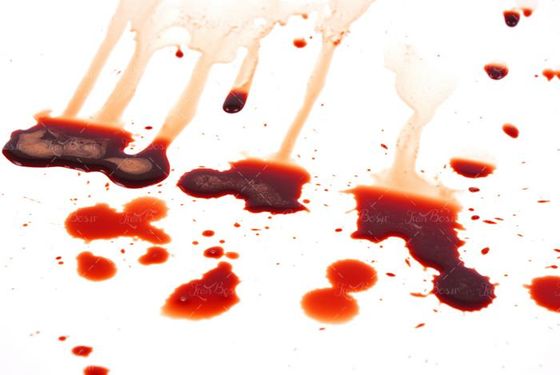 قطره های خون رنگ چکیدن خون گواش 30