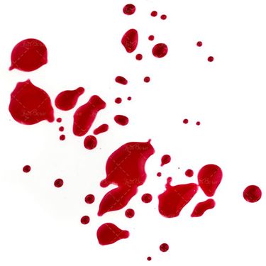 قطره های خون رنگ چکیدن خون گواش 42