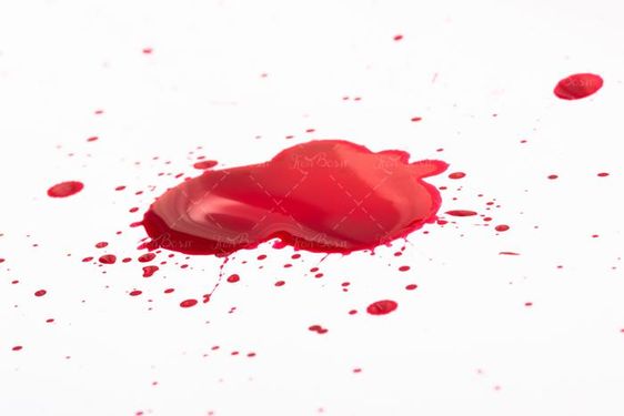 قطره های خون رنگ چکیدن خون گواش 49