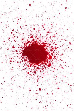 قطره های خون رنگ چکیدن خون گواش 50