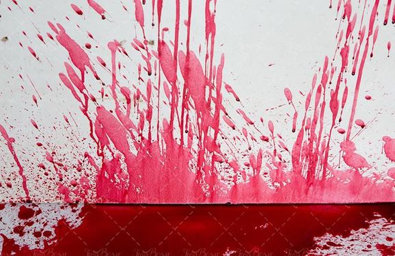 قطره های خون رنگ چکیدن خون گواش 52