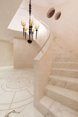 راه پله نرده پله لوستر