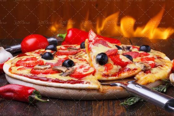 فست و فود غذای آماده پیتزا 6