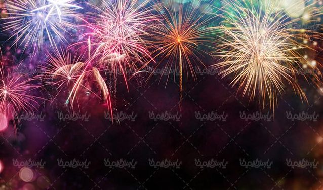 جلوه نور آتش بازی فواره آتش فشفشه