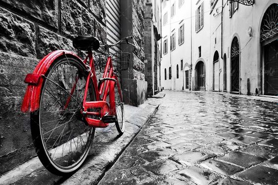 دوچرخه سواری دوچرخه قرمز وسیله نقلیه پاک