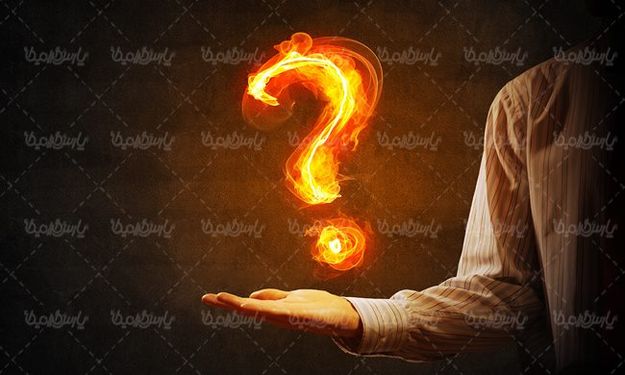 علامت سوال مرد فکر کردن ایده پردازی