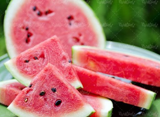 میوه فروشی هندوانه میوه تابستانی
