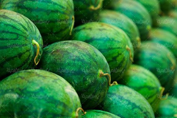 میوه فروشی هندوانه میوه تابستانی