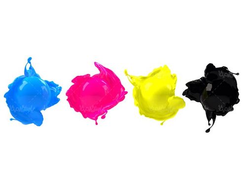 رنگ های اصلی چاپ CMYK تبلیغات