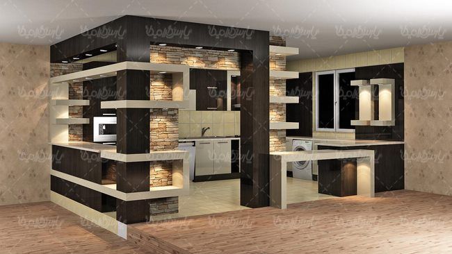 کابینت سازی طراحی و دکوراسیون آشپزخانه 6