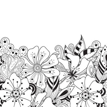 بک گراند سیاه و سفید بکگراند گل 8