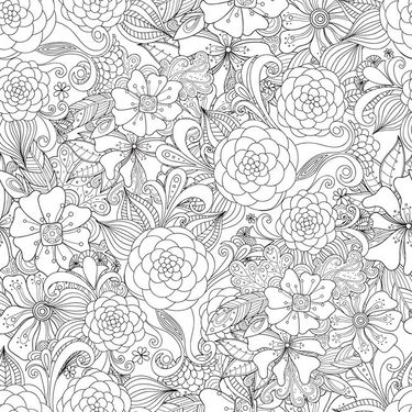 بک گراند سیاه و سفید بکگراند گل 9