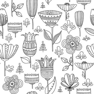 بک گراند سیاه و سفید بکگراند گل 10