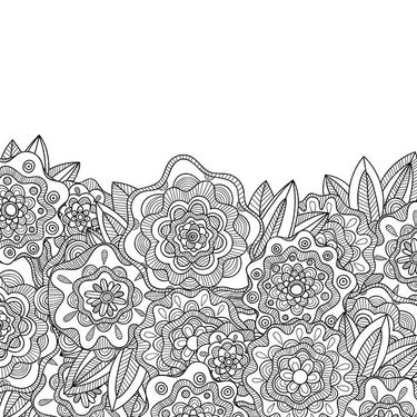 بک گراند سیاه و سفید بکگراند گل 12