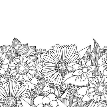 بک گراند سیاه و سفید بکگراند گل 15