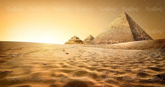 صحرا کویر بیابان شن روران شن زار تپه شنی اهرام مصر