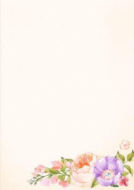 بک گراند گل  تصویر زمینه سفید و گل 21