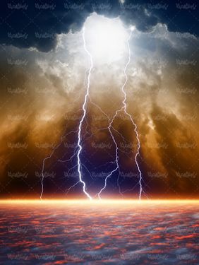 رعد و برق ساعقه آذرخش