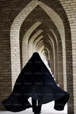 حجاب چادر عفاف  چادر مشکی