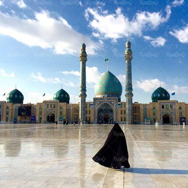 حجاب چادر عفاف چادر مشکی امامزده