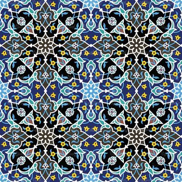 کاشی کاری مسجد و هنر اسلامی 6