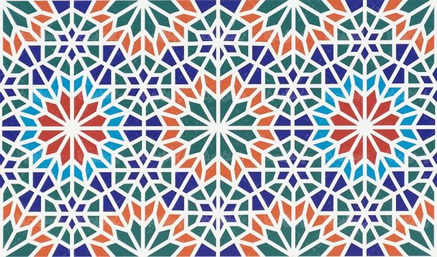 کاشی کاری مسجد و هنر اسلامی 8