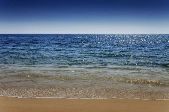 منظره دریا ساحل دریا ساحل شنی