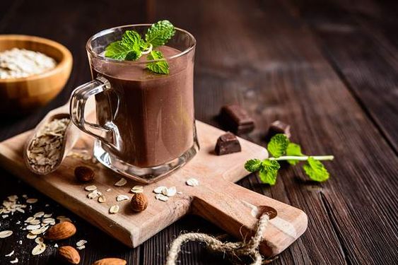 شیر کاکائو شیر شکلات کافی شاپ