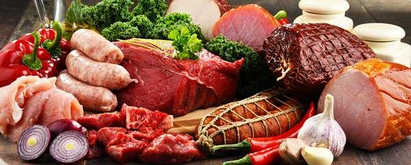 گوشت قرمز پروتئینی فرآورده های گوشتی