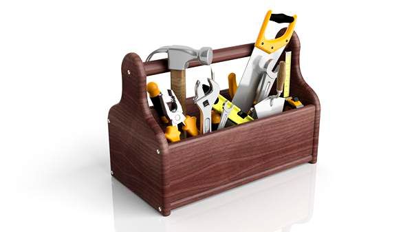 جعبه ابزار ابزار آلات ابزار فروشی