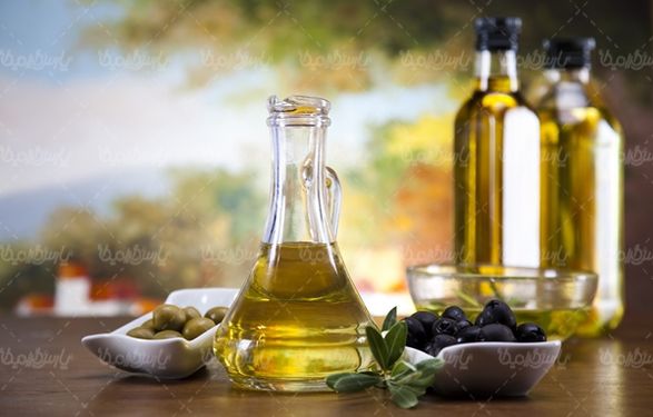 زیتون روغن زیتون شیشه روغن