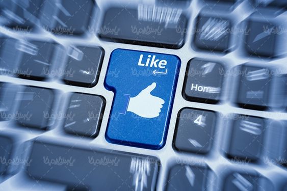 کیبورد  علامت لایک علامت like