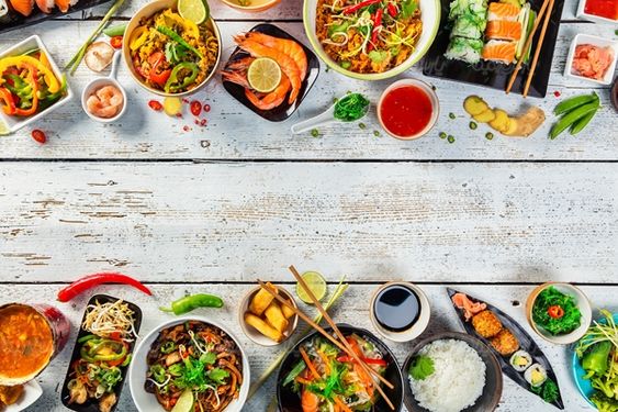 غذای چینی رستوران چینی
