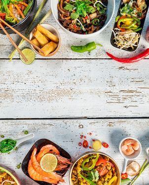 غذای چینی رستوران چینی