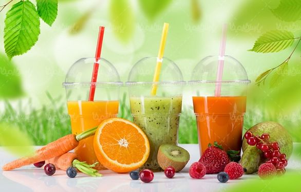 آبمیوه طبیعی آب میوه فروشی
