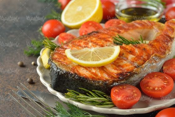رستوران ماهی بریان غذای آماده