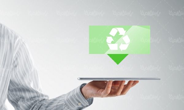 علامت بازیافت علامت انرژی های تجدید پذیر