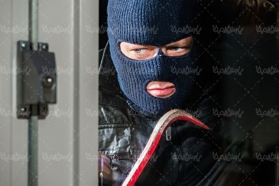 دزد سارق نقاب دار تبهکار خلافکار