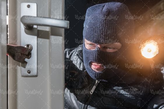دزد سارق نقاب دار تبهکار خلافکار