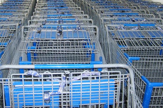 سبد خرید فروشگاه سبد فلزی