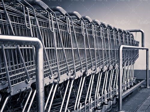 سبد خرید فروشگاه سبد فلزی