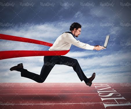 خط پایان finish  انتهای مسیر