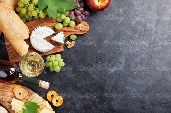 مواد غذایی انگور تخته آشپزی