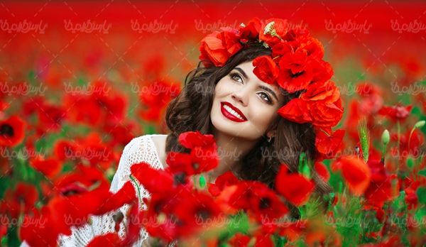 چهره زن چهره دختر سالن آرایش