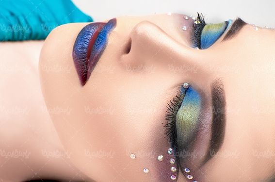 چهره زن چهره دختر سالن آرایش