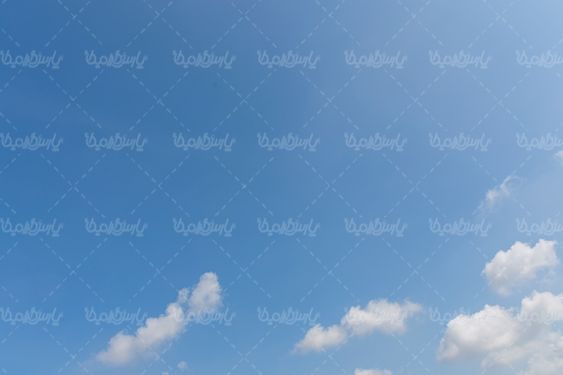 منظره آسمان چشم انداز آسمان آبی
