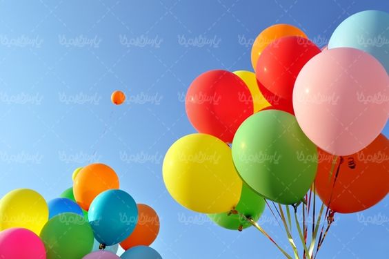 بادکنک رنگی بادکنک گرافیکی