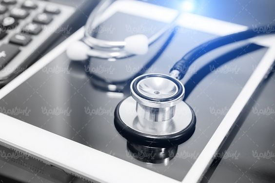 تبلت گوشی پزشکی مطب کلینیک پزشکی