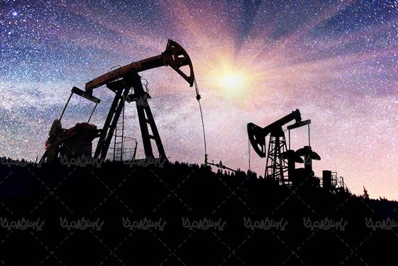 طلای سیاه استخراج نفت چاه نفت
